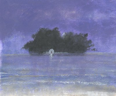 Taprabane (الاكريليك على الورق) بواسطة لينكولن سيليجمان